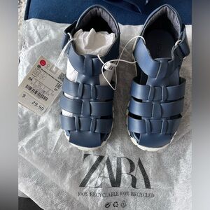 Zara Kids Blue Sandals